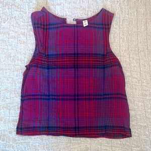 BP plaid tank